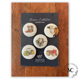 Madison Coulter Fabric Button Magnet Set