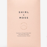 Shirl + Moss Hazelnut, Orange & Sea Salt 52% Dark Chocolate Bar