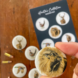 Madison Coulter Fabric Button Magnet Set
