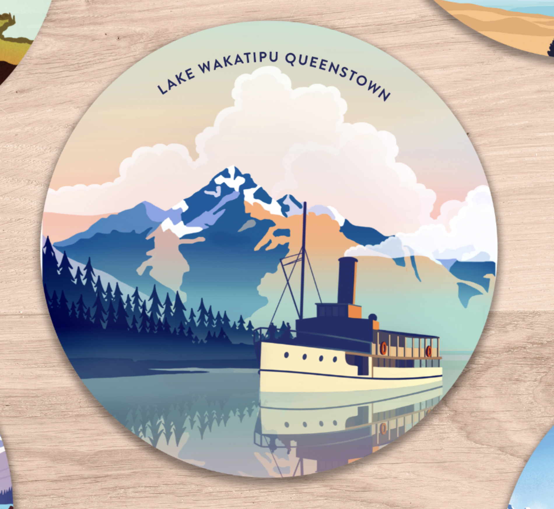 Lisa Moes - Cork Coasters