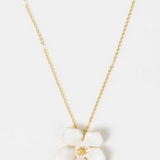 S+G Necklace Gold Necklace Flower