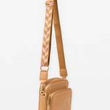 S+G Liberty Cross Body Bag - Camel