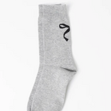 S+G Bow Sock - Grey
