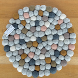 Sheepish Design - Felt Ball Pot Stand
