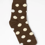 S & G Socks - Coffee Dots